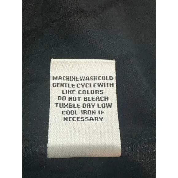 Habitat NWT Sz M Steady‎ Stream Cowl Pocket Tunic Top Linen Blend Black Crinkle - Picture 7 of 12